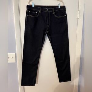 Levi's Men's Black Straight Jeans